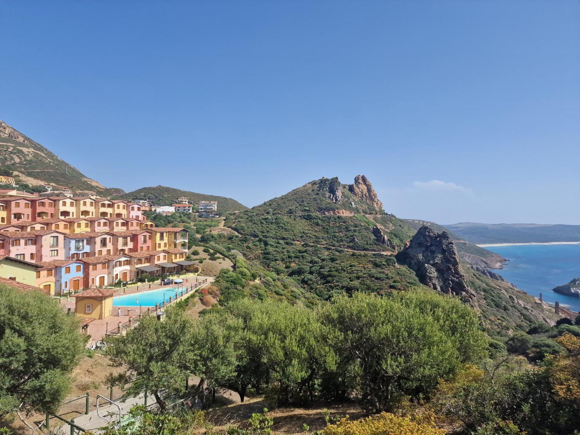 Willa La Perla E Le Conchiglie Tanca Piras Vista Mare Nebida Zewnętrze zdjęcie